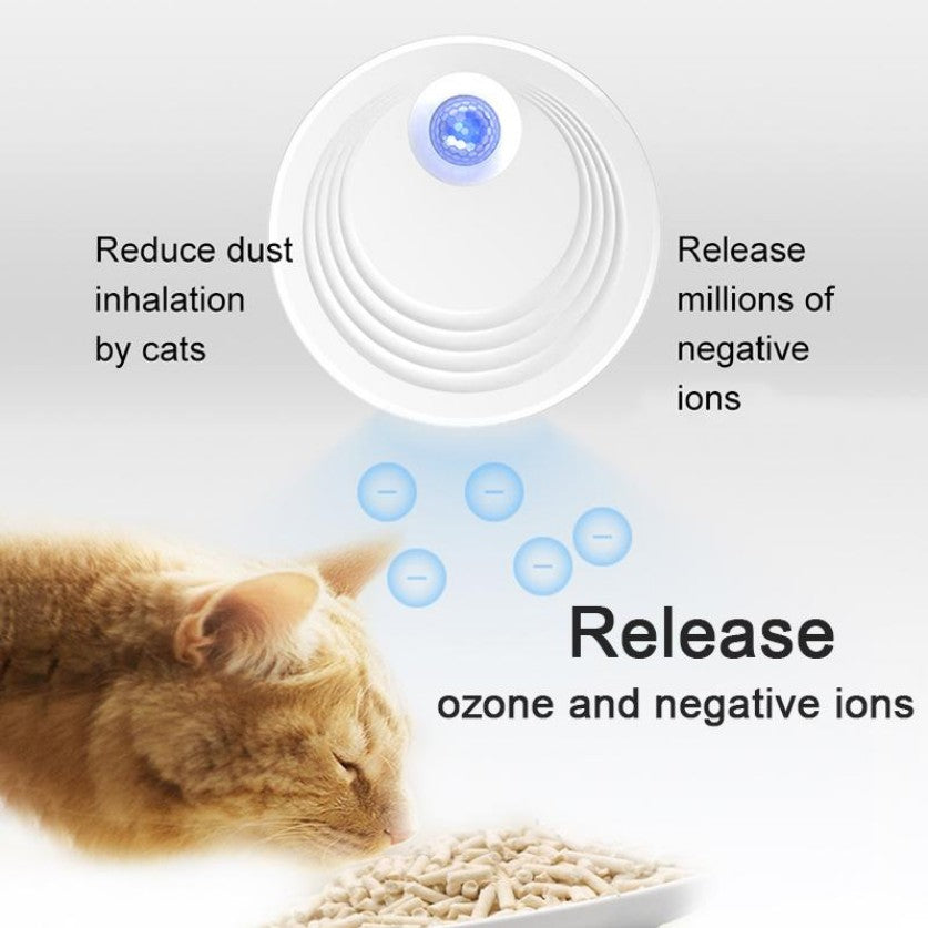 Clean Air is a new product for eliminating unpleasant odors in pets' toilets   Odormun