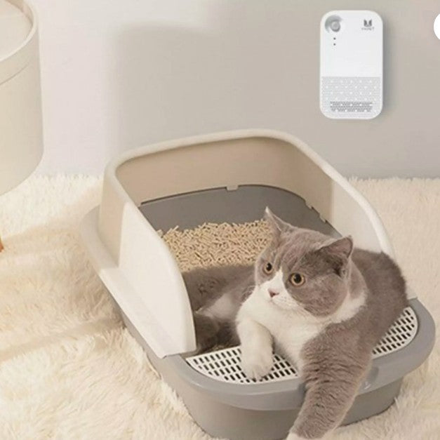 Clean air Odormun is the new formula for freshness in the cats' litter box