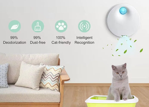 Cat in the toilet with Odormun pet air freshener is the perfect solution for cleanliness and freshness in your home. Take care of your pets wisely