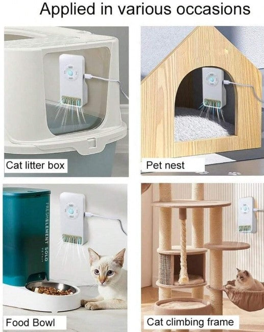 Pet toilet freshener-ozonator  ODORMUN