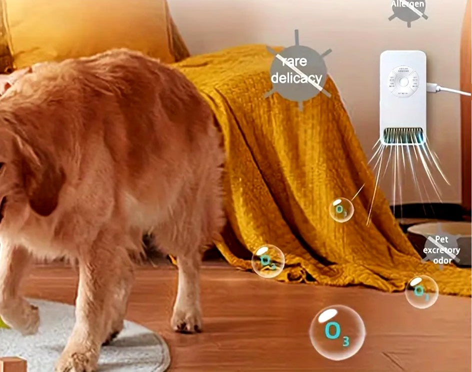 Pet Air Purifier Odormun Purifier helps keep pets healthy by reducing the risk of respiratory illness