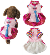 Pet Dog Cat Korean Festival Jackets Winter  Pet Fashion