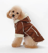 Pet fashion inspo ideas Winter Dog Jacket Pet clothes Red Yellow Brown