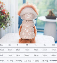 Dog pet warm coat coat jacket Pet product dog clothing