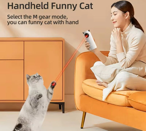 Automatic interactive cat toy-Cat stuff toy-Cute cat toys